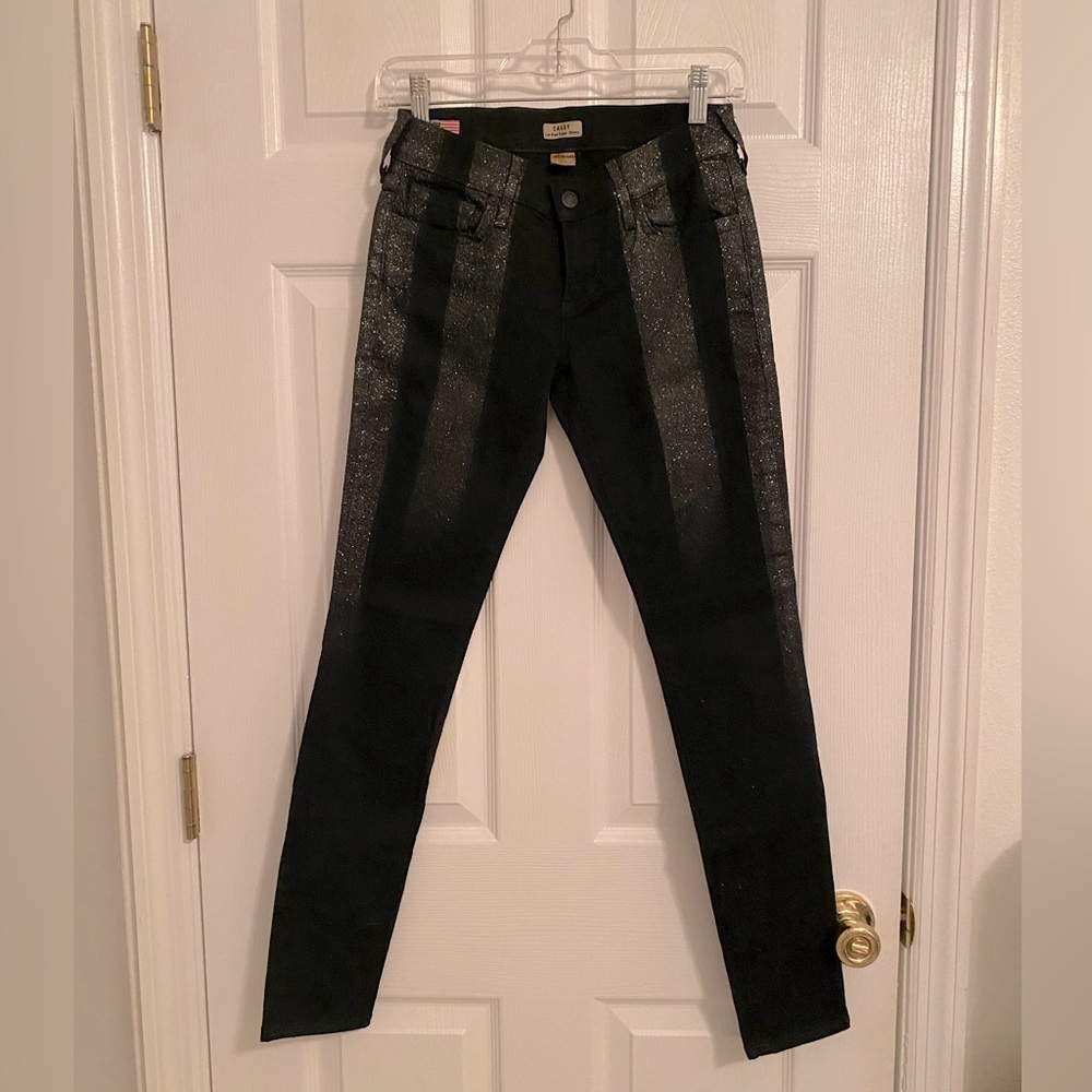 True Religion low rise CASEY black denim